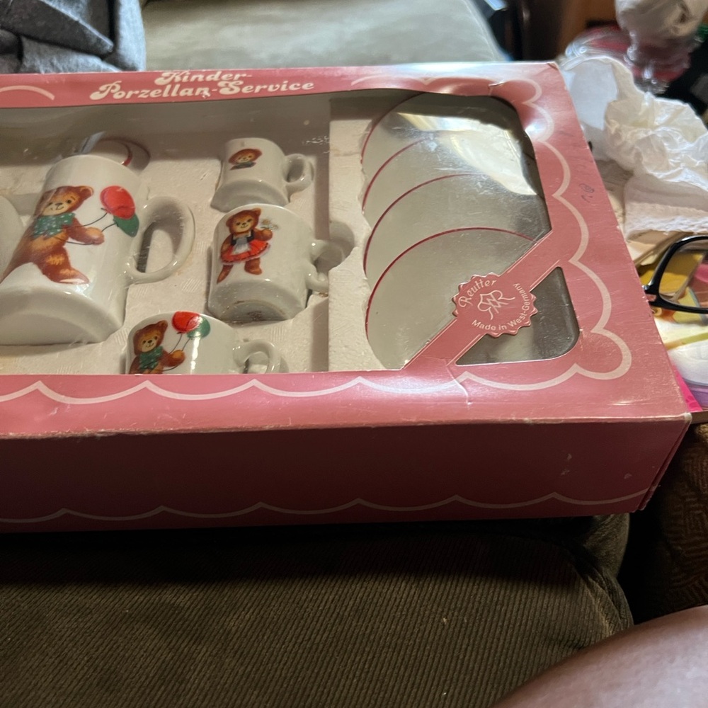 Bear Tea Set - White - Picture 2 of 6